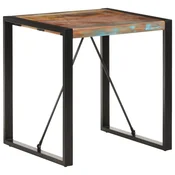 Vidaxl Jedilna miza 70x70x75 cm trden predelan les