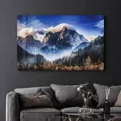 Wallity Dekorativna slika na kaljenom staklu, 35x55cm, Šarena