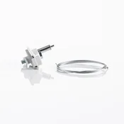 Ivela LKM adapter mehanski, bel, napenjalec vrvi, 2 m - Aluminij