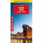 MARCO POLO Reisekarte Polen 1:700.000