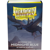 Dragon Shield 60 Japanese Size Sleeves - Midnight Blue Matte