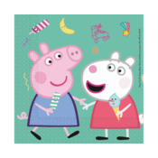 GoDan Papirnate serviete Pujsa Peppa 33x33cm - 20pcs