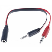 FAST ASIA Audio kabl (2x3,5mm stereo jack muski na 3,5mm stereo ženski)
