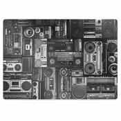 Decormat Podloga za stol Old school boombox 140x100 cm 2 cm