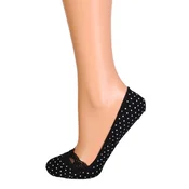 Sokisahtel Nogavice POIS footies with dots črna