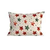Prevleka za blazino iz mikrovlaken COLORFUL STARS 70x90 cm, barvna
