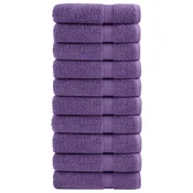 Rucnici za kupanje SOLUND 10 kom tirkizni 100x150 cm 600 gsm