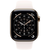 Pametni sat Apple - Watch S11 Cellular, 42 mm, S/M, Gold Titanium/Light Blush
