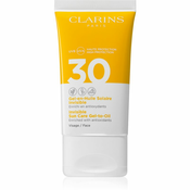 Clarins Invisible Sun Care Gel-to-Oil fluid za suncanje za lice SPF 30 50 ml