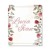 Personal Darilna oznaka - Vintage Rose Izberite količino: 41 kos in več