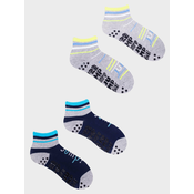 Yoclub Kidss Trampoline Socks 2-Pack SKS-0021C-AA0A-003