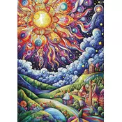 Art puzzle - Puzzle Kozmični podvig - 1 500 kosov