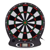 ModernHome Elektronski pikado sa LCD ekranom 38 cm, 18 igara, set sa 6 pikada