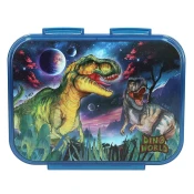 Dino World Kutija za užinu Galaxy, 6/1, Plava