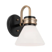Kichler KL-FARUM1-BK - LED kupatilska lampa FARUM 1xG9/3W/230V crna/mesing