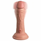 KING COCK 6” Vibrating Dual Density
