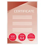 GBC žepki za plastificiranje, A4, 100mic, mat, 100/1