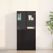 Highboard Crni hrast 68 x 37 x 142 cm