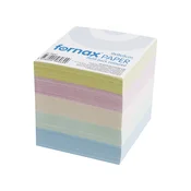 Papir za kocku 9x9x9cm Fornax pastelne boje