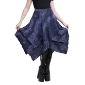 Žensko krilo KILLSTAR x CORPSE BRIDE - Hauntly Maiden - Black/Blue- KSRA012399