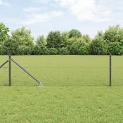 Heksagonalna ograda s stubom 10 x 0,6 m Celik premazan PVC-om