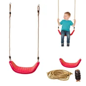 Monkey Gym Gugalni sedež plastični - rdeč, (5000077394)