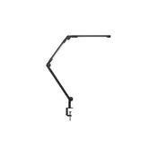 LED prigušiva stona lampa TENUIX FOLD LED/20W/230V 3000-6500K crna