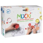 Prstne barve MUCKI set - Slikajmo - mešajmo (barve za otroke)