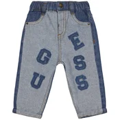 Guess Jeans hlače N6RA04 D7070 Modra Regular Fit