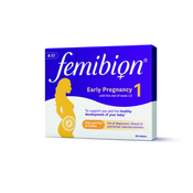 Femibion 1, za zanositev do 12. tedna nosečnosti, – 28tablet