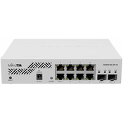 Switch Mikrotik CSS610-8G-2S+IN SwOS Lite upravljivi switch LAN02750