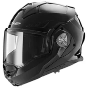 Motociklisticka kaciga na preklop LS2 FF901 Advant X Jednobojna crna