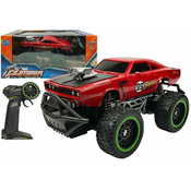 MONSTER Truck Dodge na daljinsko upravljanje 1:20 crveni