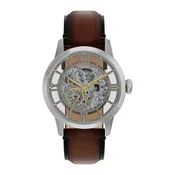Fossil Muški sat Townsman, Srebrno-braon