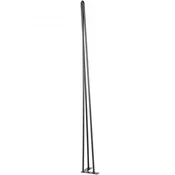 VEVOR Noge za mizo Hairpin 864 cm črne barve komplet 4 kosov