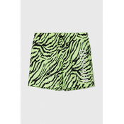 Calvin Klein Swimwear Kupace hlace, neonsko zelena / crna / bijela