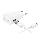 SAMSUNG USB punjac za mrežu, 15 W, kabel 150 cm, BIJELA EP-TA200EWE_MICROUSB