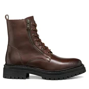 Geox Pohodni čevlji D Iridea D16HRF 00039 C6013 Bordo rdeča