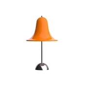 VERPAN LED namizna svetilka Pantop na akumulator, oranžna, višina 30 cm - Dnevna soba/jedilnica - Dizajn - oranžna, krom - Kovina