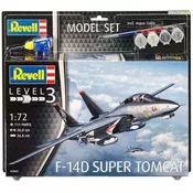 REVELL Model Set F-14D Super Tomcat 1:72 - 63960 -   Ratni avioni