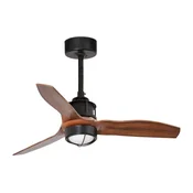 FARO 33425WT1N- LED prigušiva ventilator JUST FAN S 16W/230V precnik 81 cm braon/crna WT + daljinski upravljac