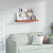 Polica na zidu Zidne Crvena 80 x 23,5 x 4 cm Konstruirano drvo