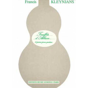 KLEYNJANS:FEUILLETS DALBUM GUITAR