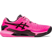 Muške tenisice Asics Gel-Resolution 9 Clay - hot pink/black