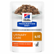 Hills Prescription Diet s/d Urinary Care s piletinom - 24 x 85 g