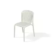 Prosperplast Plastični stol BRENE, bež, 53 x 52 x 82,5 cm
