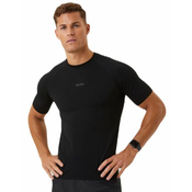 Muška majica Björn Borg Running Seamless T-Shirt - black beauty