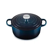 Le Creuset Signature Bräter rund 24 cm nuit