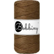 Bobbiny Macrame Cord 3 mm 100 m Nut Brown Vrvica