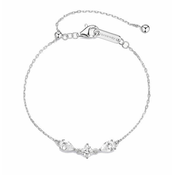 Brosway Srebrna zapestnica s kubičnim cirkonijem Infinite White Fancy FIW116
